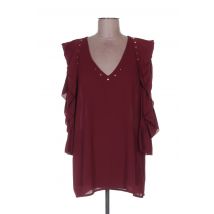 POUPÉE DE SOIE - Top rouge en polyester pour femme - Taille 38 - Modz