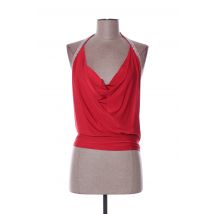 POUPÉE DE SOIE - Top rouge en polyester pour femme - Taille 38 - Modz