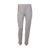 POUPÉE DE SOIE - Pantalon 7/8 gris en coton pour femme - Taille 38 - Modz