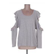 POUPÉE DE SOIE - Sweat-shirt gris en polyester pour femme - Taille 38 - Modz