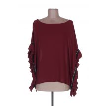 POUPÉE DE SOIE - Blouse rouge en polyester - Femme - Taille 36 - Modz