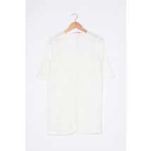 LA FEE MARABOUTEE - Veste casual beige en polyamide - Femme - Taille 36 - Modz