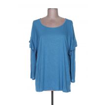 LOFT - T-shirt bleu en viscose - Femme - Taille 34 - Modz