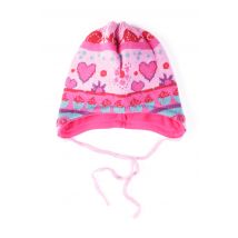 MAXIMO - Bonnet rose en coton - Fille - Taille TU - Modz
