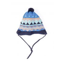 MAXIMO - Bonnet bleu en coton - Garçon - Taille TU - Modz