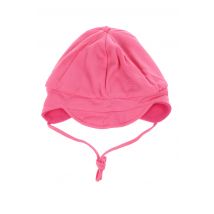 PUSBLU - Bonnet rose en coton - Fille - Taille TU - Modz