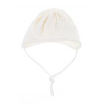 MAXIMO - Bonnet beige en merinos - Enfant - Taille TU - Modz