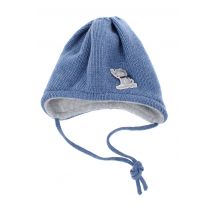 MAXIMO - Bonnet bleu en laine - Garçon - Taille TU - Modz