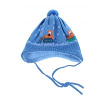 MAXIMO - Bonnet bleu en coton - Garçon - Taille TU - Modz