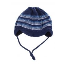 MAXIMO - Bonnet bleu en coton - Garçon - Taille TU - Modz
