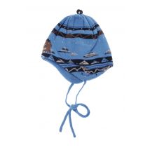 MAXIMO - Bonnet bleu en coton - Garçon - Taille TU - Modz