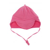PUSBLU - Bonnet rose en coton - Fille - Taille TU - Modz