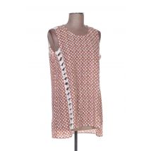 ARELINE - Tunique sans manche violet en viscose - Femme - Taille 36 - Modz