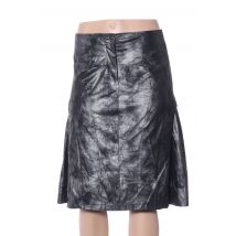 ARELINE - Jupe mi-longue gris en polyester - Femme - Taille 40 - Modz