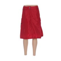 ARELINE - Jupe mi-longue rouge en polyester - Femme - Taille 38 - Modz