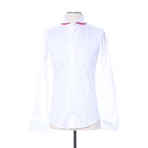 AUTHENTIQUE - Chemise manches longues blanc en coton - Homme - Taille XS - Modz