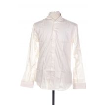 AUTHENTIQUE - Chemise manches longues beige en coton - Homme - Taille XS - Modz