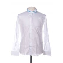 AUTHENTIQUE - Chemise manches longues blanc en coton - Homme - Taille XS - Modz