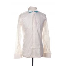 AUTHENTIQUE - Chemise manches longues beige en coton - Homme - Taille S - Modz