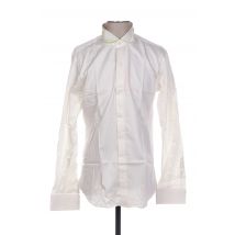 AUTHENTIQUE - Chemise manches longues beige en coton - Homme - Taille XS - Modz