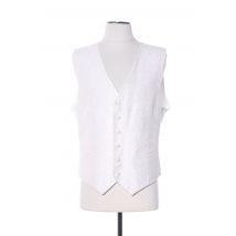 GREGE CREATION - Gilet sans manche beige en soie - Homme - Taille XL - Modz