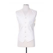 NOGARET - Gilet sans manche beige en soie - Homme - Taille M - Modz