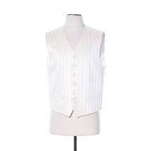 AUTHENTIQUE - Gilet sans manche beige en laine - Homme - Taille S - Modz