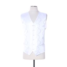 CLAUDE GABRIEL - Gilet sans manche blanc en polyester - Homme - Taille L - Modz
