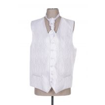 CLAUDE GABRIEL - Gilet sans manche blanc en polyester - Homme - Taille S - Modz