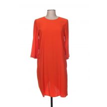 MANILA GRACE - Robe mi-longue orange en viscose - Femme - Taille 36 - Modz