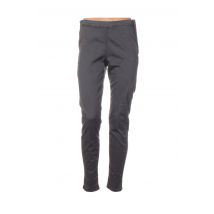SANDWICH - Pantalon casual gris en coton - Femme - Taille 38 - Modz