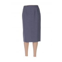 20/20 - Jupe mi-longue bleu en polyester - Femme - Taille 38 - Modz