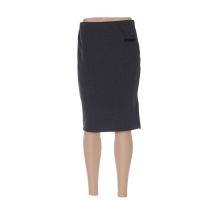 SANDWICH - Jupe mi-longue gris en polyester - Femme - Taille 36 - Modz