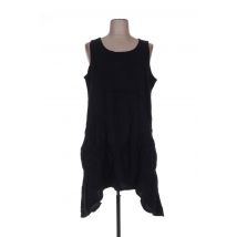 FRANSTYLE - Robe mi-longue noir en coton - Femme - Taille 40 - Modz