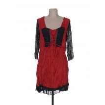 FRANSTYLE - Tunique manches longues rouge en polyester - Femme - Taille 42 - Modz