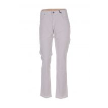 IMPAQT - Pantalon slim gris en coton pour femme - Taille 44 - Modz