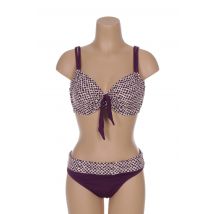 BESTFORM - Maillot de bain 2 pièces violet en polyamide - Femme - Taille TU - Modz