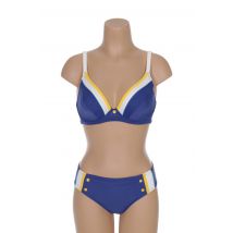 BESTFORM - Maillot de bain 2 pièces bleu en polyamide - Femme - Taille TU - Modz