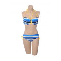BESTFORM - Maillot de bain 2 pièces bleu en polyamide - Femme - Taille TU - Modz