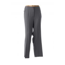 FINNKARELIA - Pantalon casual gris en polyester - Femme - Taille 52 - Modz