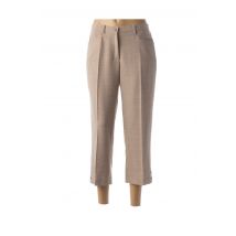 FINNKARELIA - Pantacourt beige en polyester - Femme - Taille 38 - Modz