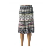 GUY DUBOUIS - Jupe mi-longue noir en polyester - Femme - Taille 44 - Modz