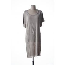 STEFAN GREEN - Robe pull gris en viscose - Femme - Taille 36 - Modz
