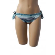100% BRASIL - Bas de maillot de bain bleu en polyamide - Femme - Taille 36 - Modz