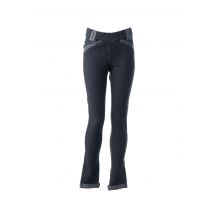 LEGZSKIN - Jeans skinny noir en coton - Femme - Taille TU - Modz