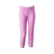 LEGZSKIN - Pantacourt rose en coton - Femme - Taille 34 - Modz