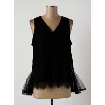 FRACOMINA - Top noir en polyamide pour femme - Taille 40 - Modz