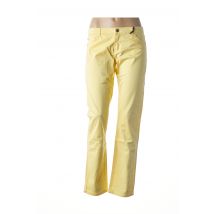 MUSE OF LOVE - Pantalon slim jaune en coton - Femme - Taille W31 - Modz