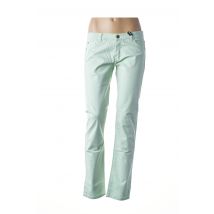 MUSE OF LOVE - Pantalon slim vert en coton - Femme - Taille W29 - Modz