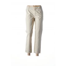 MIH JEANS - Pantalon 7/8 beige en coton - Femme - Taille W31 - Modz